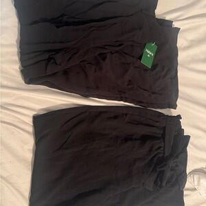 HALARA Black Wide Leg Pants